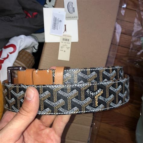 how much is a goyard belt